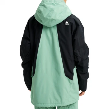 BURTON RESERVE 2L INSULATED SNOW JACKET SOFT SAGE/TRUE BLACK