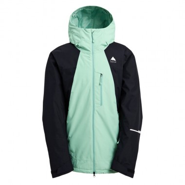 BURTON RESERVE 2L INSULATED SNOW JACKET SOFT SAGE/TRUE BLACK