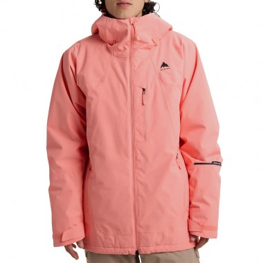 BURTON RESERVE 2L INSULATED SNOW JACKET SUNRISE CORAL