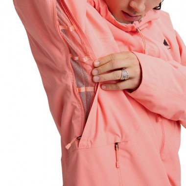 BURTON RESERVE 2L INSULATED SNOW JACKET SUNRISE CORAL