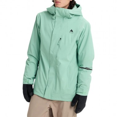 BURTON RESERVE 2L STRETCH SLIM SNOW JACKET SOFT SAGE