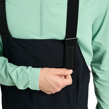 BURTON RESERVE 2L STRETCH SNOW BIB TRUE BLACK