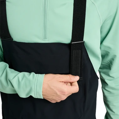 BURTON RESERVE 2L STRETCH SNOW BIB TRUE BLACK