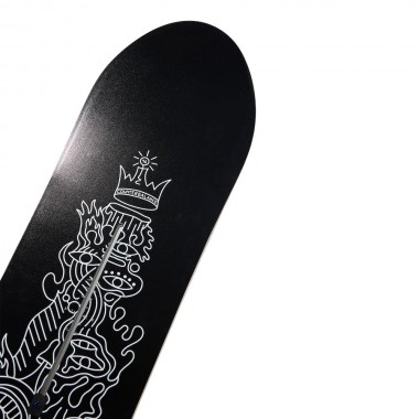 BURTON GENDER NEUTRAL COUNTERBALANCE SNOWBOARD WIDE HALLUCINATE