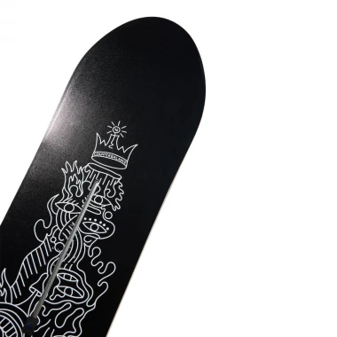 BURTON GENDER NEUTRAL COUNTERBALANCE SNOWBOARD WIDE HALLUCINATE