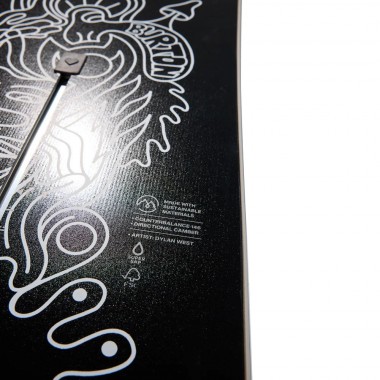 BURTON GENDER NEUTRAL COUNTERBALANCE SNOWBOARD WIDE HALLUCINATE