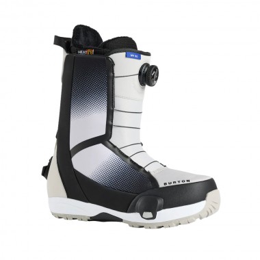 BURTON WAVERANGE STEP ON SNOWBOARD BOOTS GRAY CLOUD