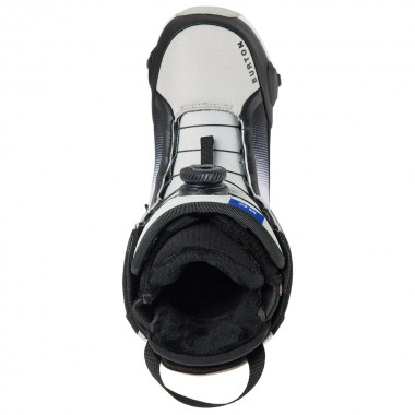 BURTON WAVERANGE STEP ON W SNOWBOARD BOOTS GRAY CLOUD