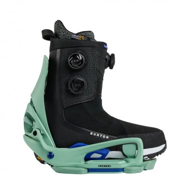 BURTON STEP ON CARTEL X EST SNOWBOARD BINDINGS SOFT SAGE