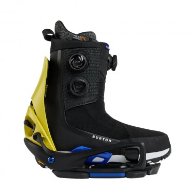 BURTON STEP ON CARTEL X EST SNOWBOARD BINDINGS ATOMIC YELLOW/BLACK