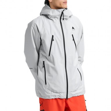 BURTON RESERVE GORE-TEX 2L INSULATED SNOW JACKET GRAY CLOUD