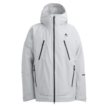 BURTON RESERVE GORE-TEX 2L INSULATED SNOW JACKET GRAY CLOUD