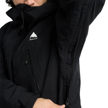 BURTON RESERVE GORE-TEX 2L INSULATED SNOW JACKET TRUE BLACK