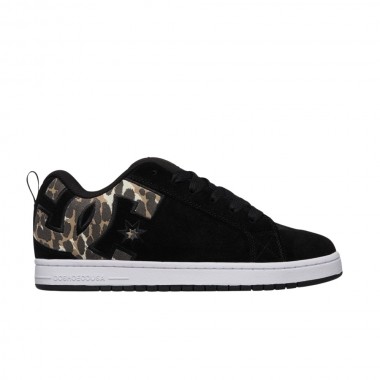 DC COURT GRAFFIK SHOES CHEETAH PRINT