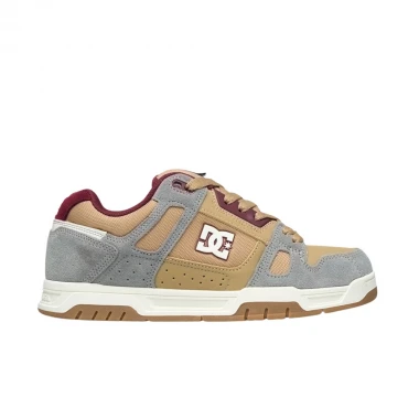 DC STAG SHOES TAN/OFF WHITE