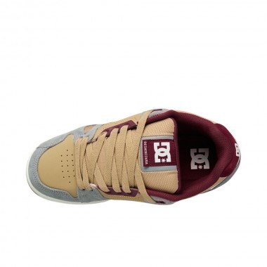DC STAG SHOES TAN/OFF WHITE