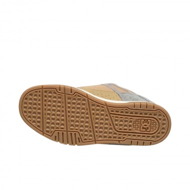 DC STAG SHOES TAN/OFF WHITE