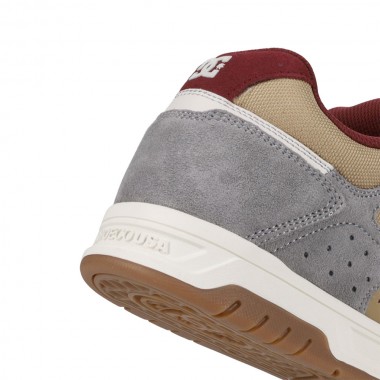 DC STAG SHOES TAN/OFF WHITE