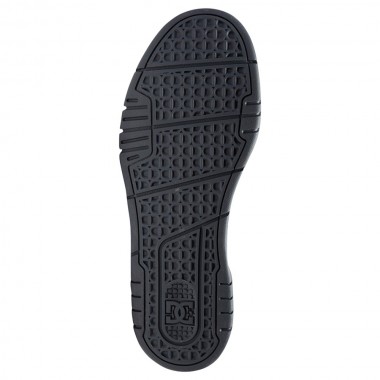 DC STAG SHOES BLACK/GREY/RED