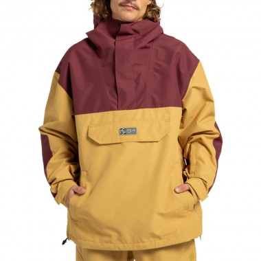 DC DC-43 SNOW ANORAK JACKET MUSTARD GOLD