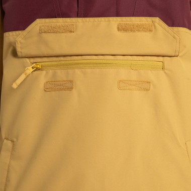 DC DC-43 SNOW ANORAK JACKET MUSTARD GOLD