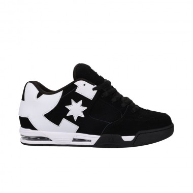 DC COMMAND SHOES BLACK/WHITE