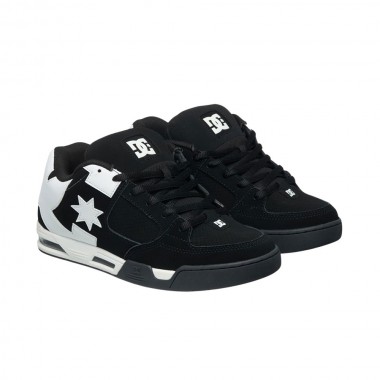 DC COMMAND SHOES BLACK/WHITE