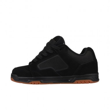 DC COILER SHOES BLACK/GUM