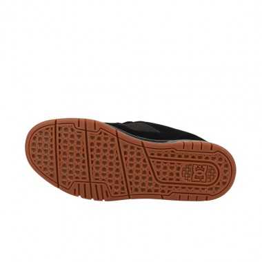 DC COILER SHOES BLACK/GUM