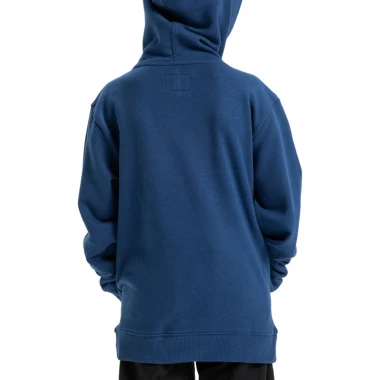 DC STAR REFLECTIVE K HOODIE ESTATE BLUE