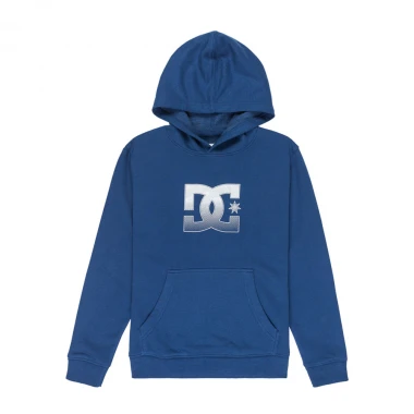 DC STAR REFLECTIVE K HOODIE ESTATE BLUE