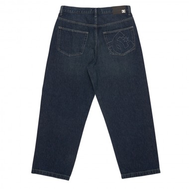 DC WORKER BAGGY DENIM DOUBLE THAT PANTS DARK DENIM