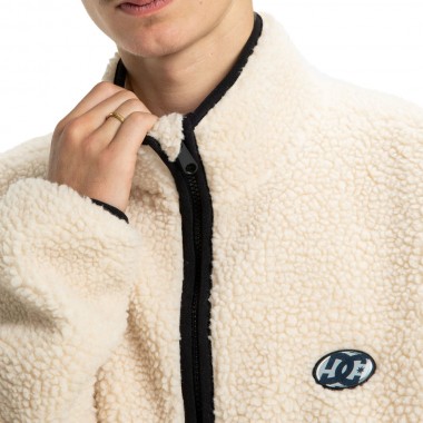 DC VAULT ZIP FLEECE OATMEAL