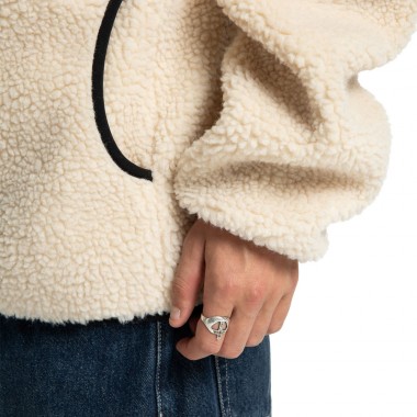 DC VAULT ZIP FLEECE OATMEAL