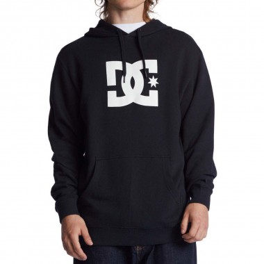 DC STAR HOODIE BLACK