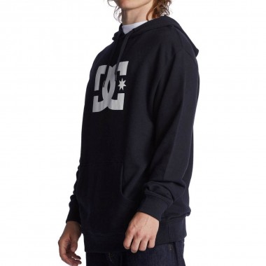 DC STAR HOODIE BLACK