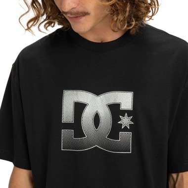 DC STAR REFLECTIVE T-SHIRT BLACK