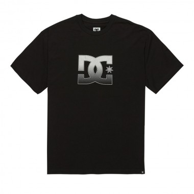 DC STAR REFLECTIVE T-SHIRT BLACK