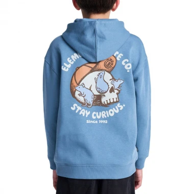 ELEMENT CURIOUS K HOODIE BLUE MIRAGE