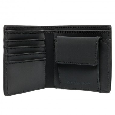 ELEMENT ICON STRAP WALLET BIFOLD FLINT BLACK