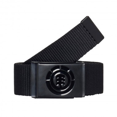 ELEMENT ICON WEBBING BELT FLINT BLACK