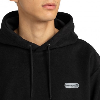 ELEMENT CAPSULE RAIN POLAR HOODIE FLINT BLACK