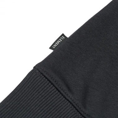 ELEMENT ICON EMBROIDERY ZIP HOODIE FLINT BLACK