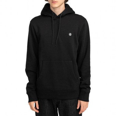 ELEMENT ICON EMBROIDERY HOODIE FLINT BLACK