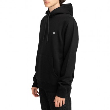 ELEMENT ICON EMBROIDERY HOODIE FLINT BLACK