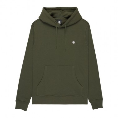 ELEMENT ICON EMBROIDERY HOODIE FOREST NIGHT