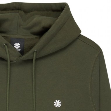 ELEMENT ICON EMBROIDERY HOODIE FOREST NIGHT