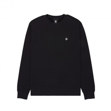 ELEMENT ICON EMBROIDERY SWEATSHIRT FLINT BLACK