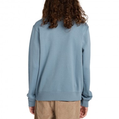 ELEMENT ICON EMBROIDERY SWEATSHIRT BLUE MIRAGE