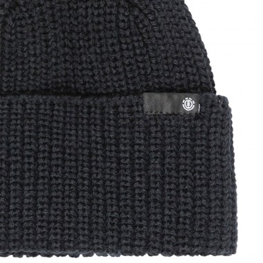 ELEMENT LOW DOCKER BEANIE FLINT BLACK